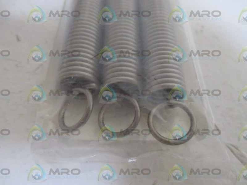 LOT OF 3 1NAN6 EXTENSION SRPING NSNP IN A BAG