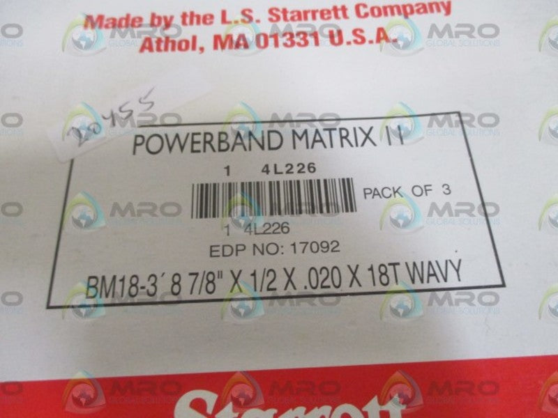 STARRETT 4L226 BANDSAW BLADE * ORIGINAL PACKAGE *