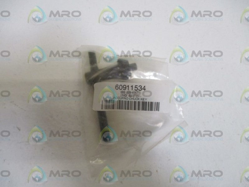 LOT OF 4 60911534 ACCUPRO CHUCK KEY NSNP IN A BAG