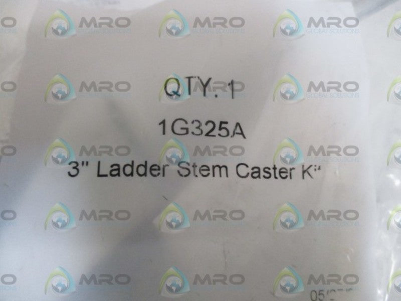 1G325A 3" LADDER STEM CASTER K * NEW IN A BAG *