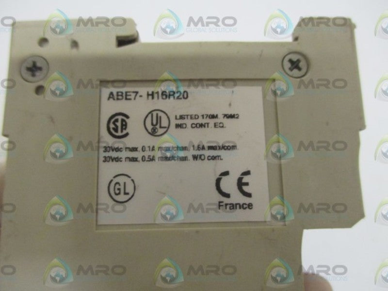 TELEMECANIQUE ABE7-H16R20 MODULE  UNMP