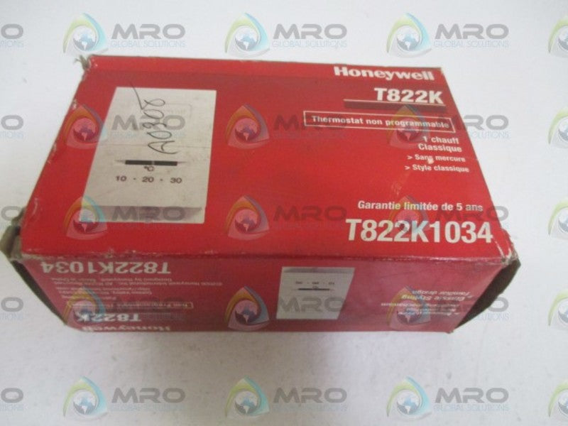 HONEYWELL T822K1034 PROGRAMMABLE THERMOSTAT  NSMP