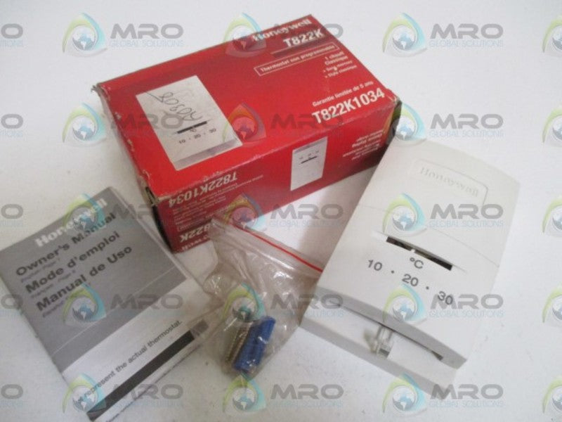 HONEYWELL T822K1034 PROGRAMMABLE THERMOSTAT  NSMP