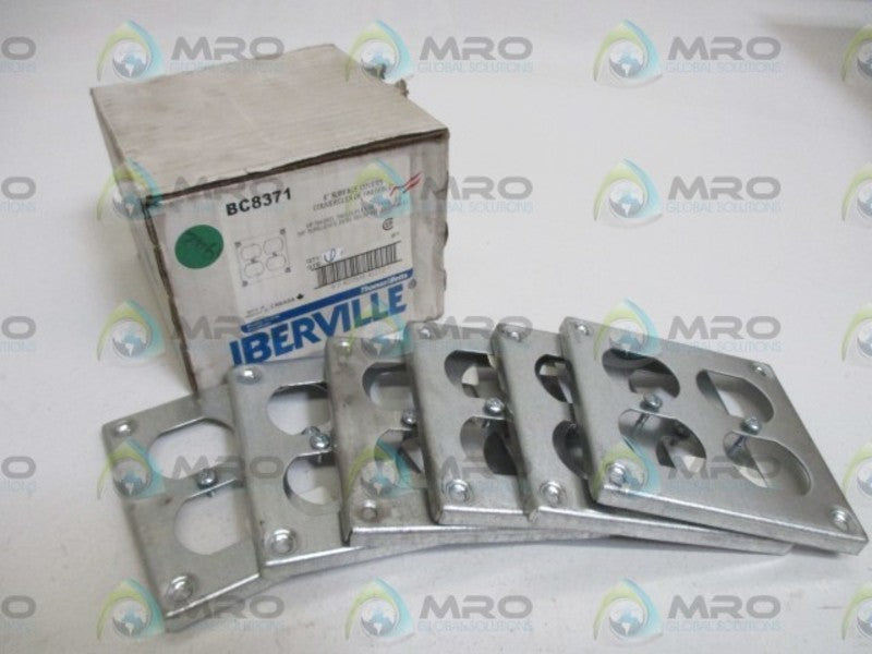 LOT OF 6 IBERVILLE BC8371 4" SURFACE COVERS NSMP
