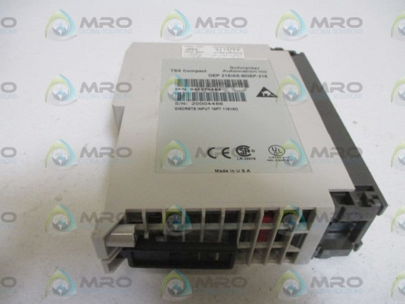 SCHNEIDER AEG DEP218/AS-BDEP-218 DISCRETE INPUT MODULE  NSNP