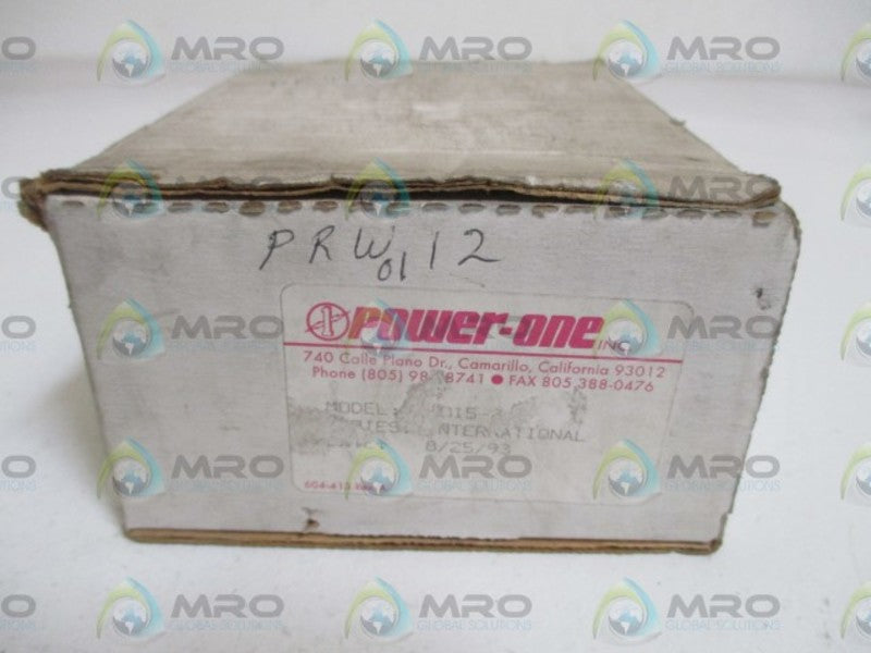 POWER-ONE HC15-3-A POWER SUPPLY * NEW IN BOX *