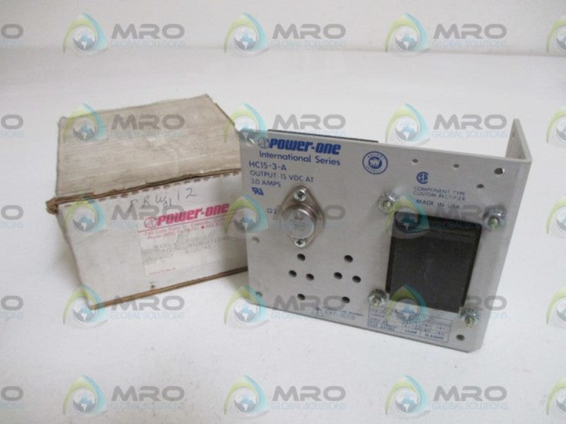 POWER-ONE HC15-3-A POWER SUPPLY * NEW IN BOX *