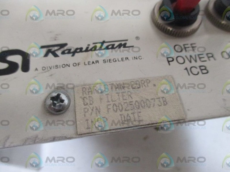 RAPISTAR F002500073B FILTER  UNMP
