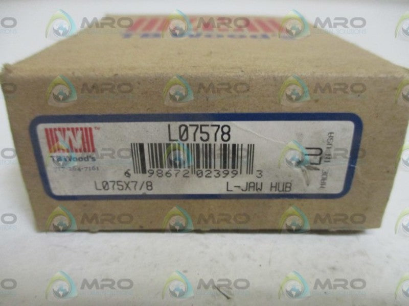 TB WOODS L07578 COUPLING HUB  NSFS