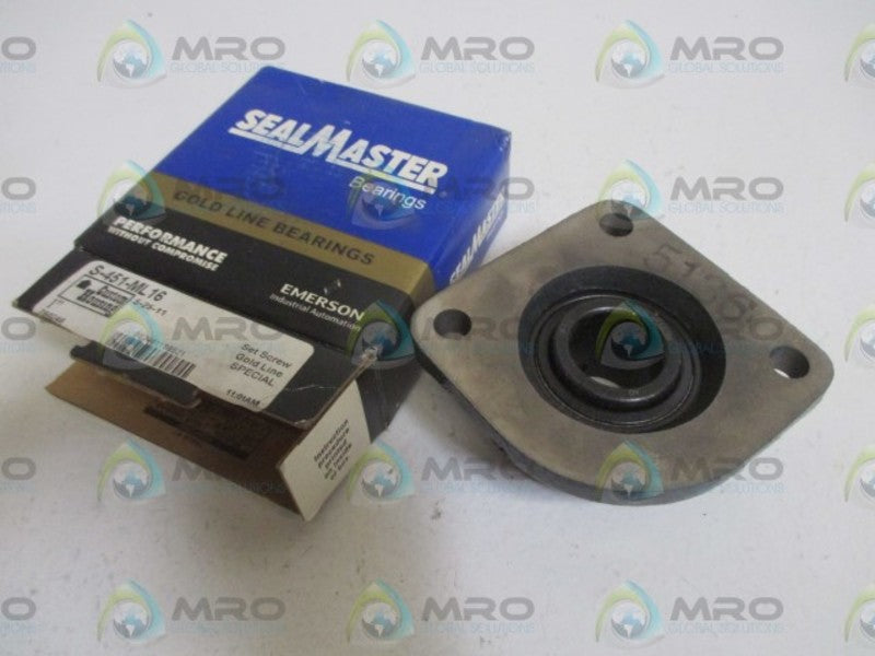 SEALMASTER S-451-ML16 FLANGE BEARING  NSMP