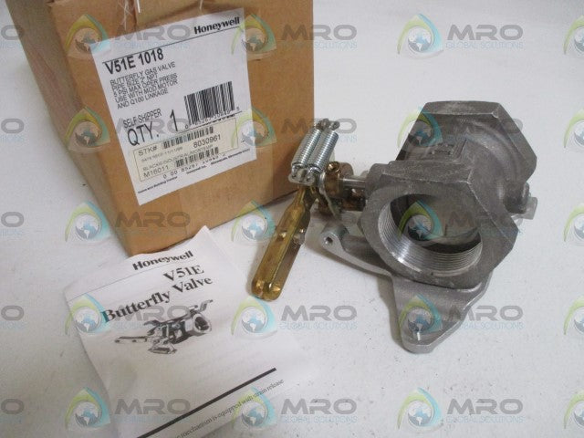 HONEYWELL V51E 1018 BUTTERFLFY GAS VALVE *NEW IN BOX*