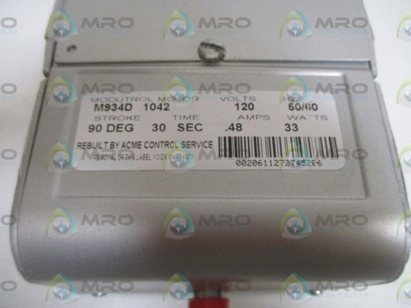HONEYWELL M934D 1042 MOFUTROL MOTOR * NEW IN A  BOX *