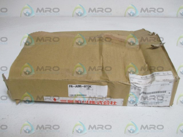 LOT OF 2 MITSUBISHI FR-ABR-H15K BRAKE RESISTOR *NEW IN BOX*