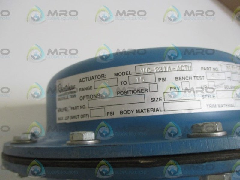 ROBERTSHAW 86551-B9 MODEL VC-231A-ACTU ACTUATOR *NEW NO BOX*