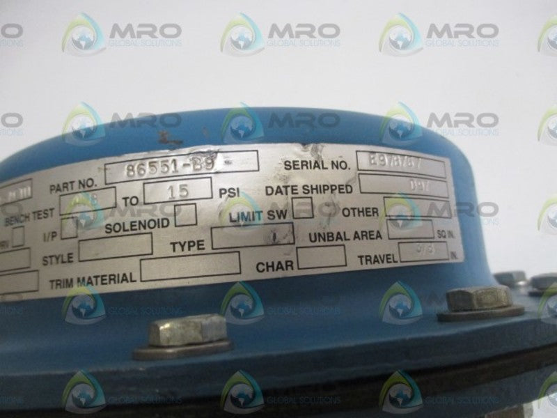 ROBERTSHAW 86551-B9 MODEL VC-231A-ACTU ACTUATOR *NEW NO BOX*