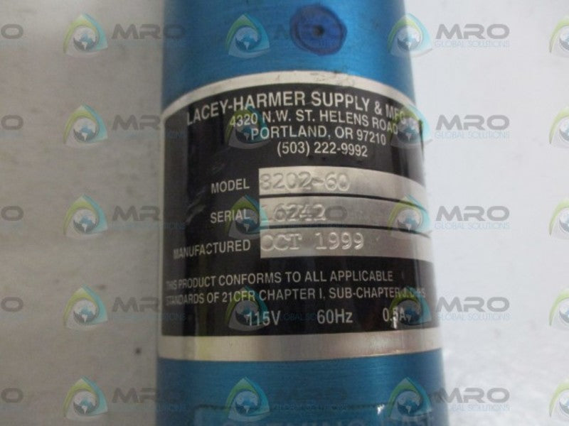 LACEY-HARMER MODEL 8202-60 LASER  NSNP