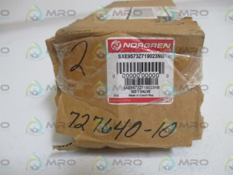 NORGREN SXE9573Z719023NB ISO 1 VALVE  NSMP