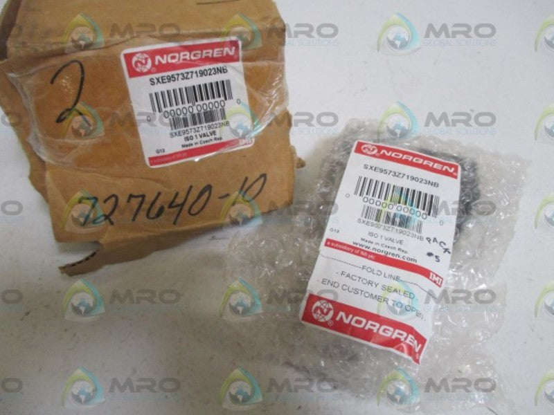 NORGREN SXE9573Z719023NB ISO 1 VALVE  NSMP