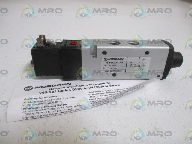 NORGREN V61B517AA213JA SOLENOID VALVE *NEW NO BOX*