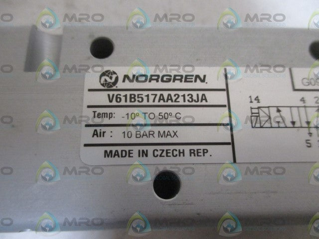NORGREN V61B517AA213JA SOLENOID VALVE *NEW NO BOX*