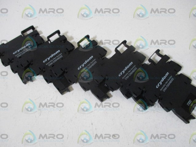 LOT OF 5 CRYDOM DRA-CN048D05 DIN RAIL MOUNT *NEW NO BOX*