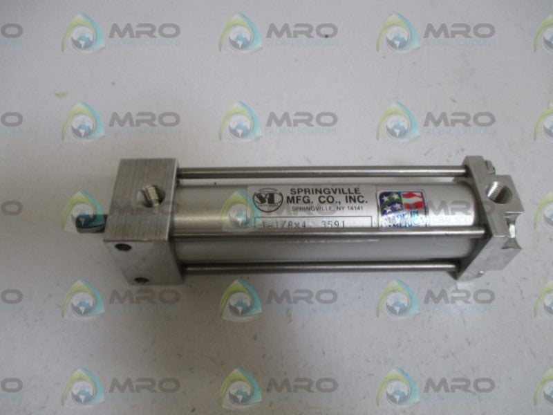 SPRINGVILLE 1-1/8X4 3591 PNEUMATIC CYLINDER  NSNP