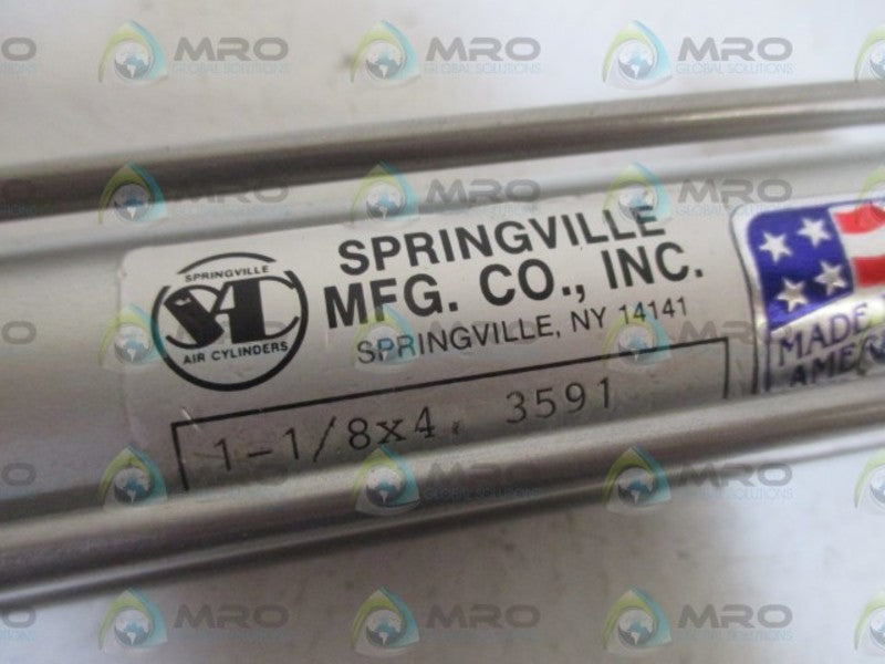 SPRINGVILLE 1-1/8X4 3591 PNEUMATIC CYLINDER  NSNP