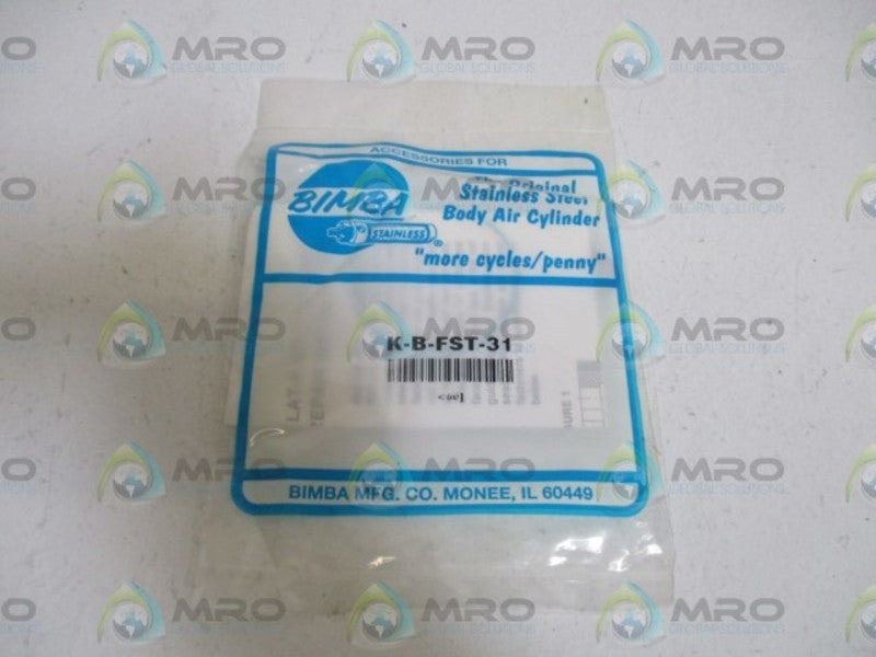 BIMBA K-B-FST-31 REBUILD KIT * NEW IN A FACTORY BAG *