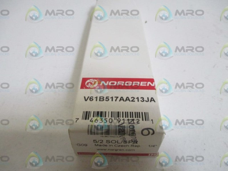 NORGREN V61B517AA213JA SOLENOID VALVE NSMP