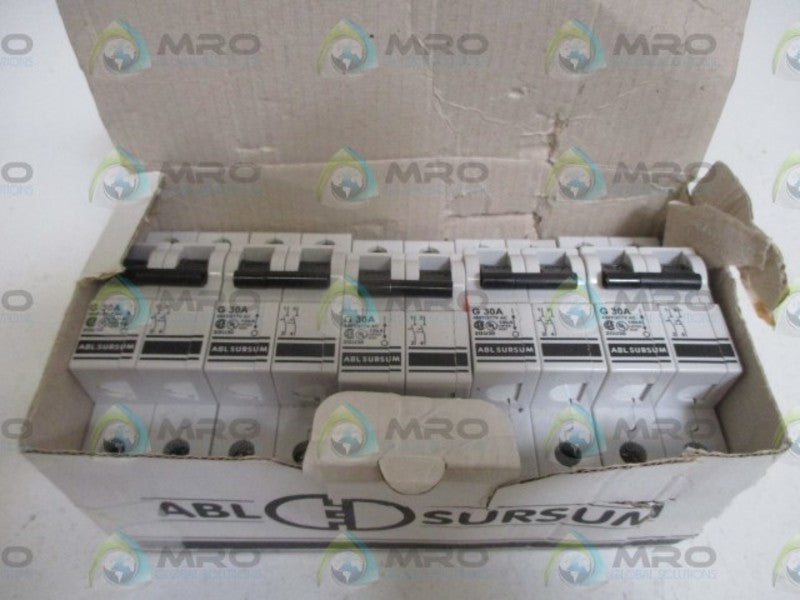 LOT OF 5 ABL SURSUM 2GU30 CIRCUIT BREAKER NSMP