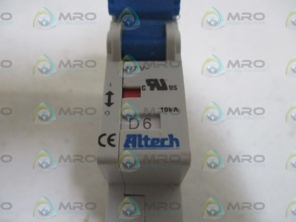 ALTECH D6 1-POLE 10KA CIRCUIT BREAKER  NSNP