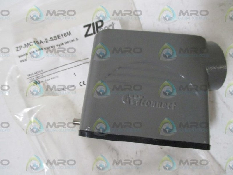 ZIPPORT ZP-MC10A-2-SSE16M HOOD CONNECTOR NSNP IN A FACTORY BAG