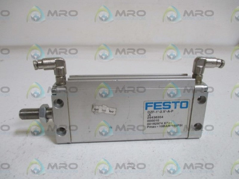 FESTO DZF-1"-2.5"-A-P-A FLAT CYLINDER  UNMP