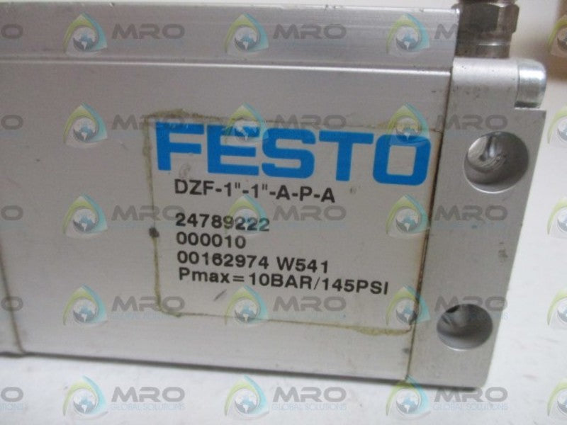 FESTO DZF-1"-1"-A-P-A PNEUMATIC CYLINDER  UNMP