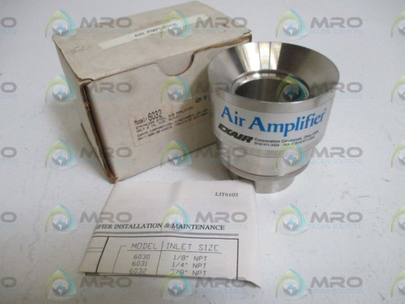EXAIR 6032 STAINLESS STEEL AIR AMPLIFIER  NSMP
