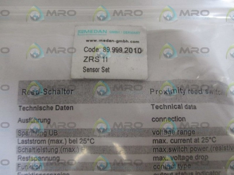 MEDAN ZRS11 SENSOR SET * NEW IN A BAG *