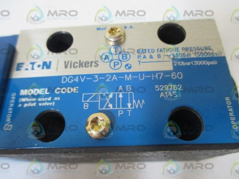 VICKERS DG4V-3-2A-M-U0H7-60 SOLENOID VALVE  NSNP