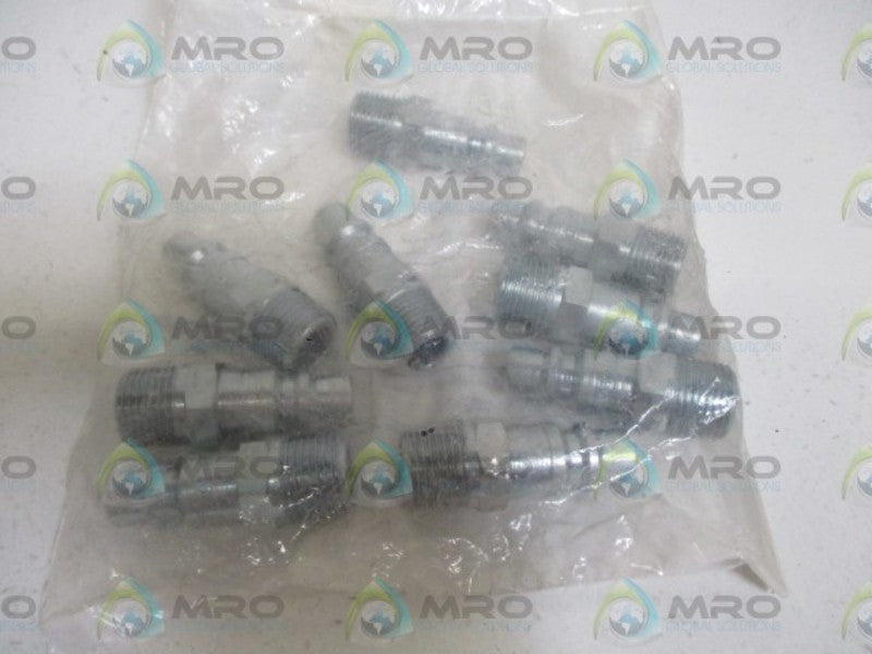 LOT OF 9 DIXON D3M3 MALE PLUG NSNP IN A FACTORY BAG