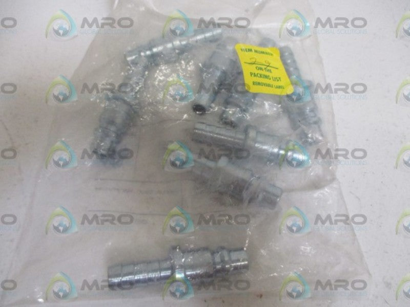 LOT OF 8 DIXON D3S3 PLUG NSNP IN A FACTORY BAG
