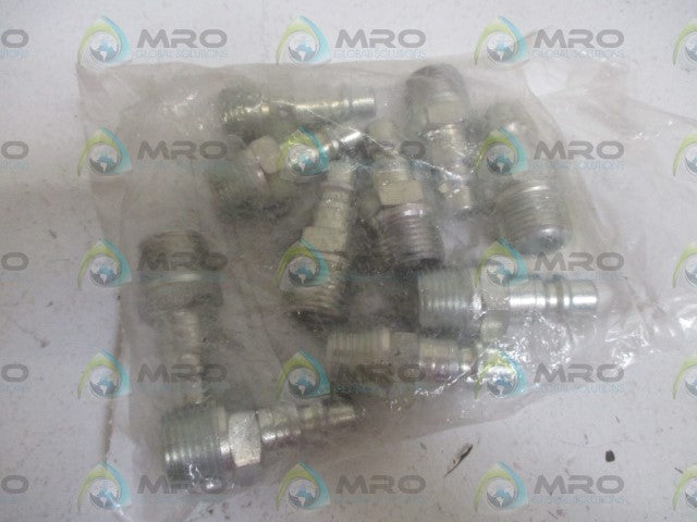 LOT OF 10 DIXON D3M4 PLUG *NEW IN A FACTORY BAG*