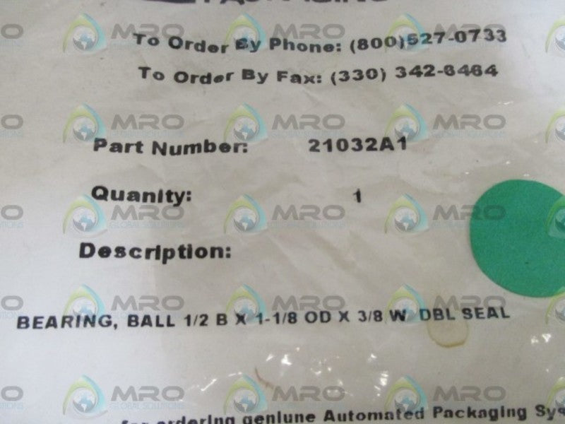 AUTOMATED 21032A1 BALL BEARING  NSMP