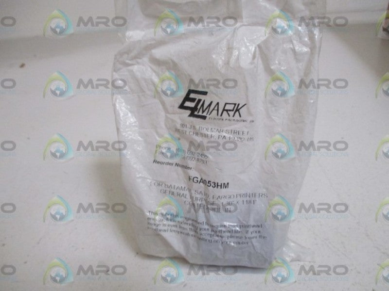 ELMARK FGA053HM BARCODE RIBBON  NSMP