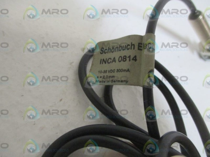 SCHONBUCH INCA 0814 PROXIMITY SWITCH  UNMP