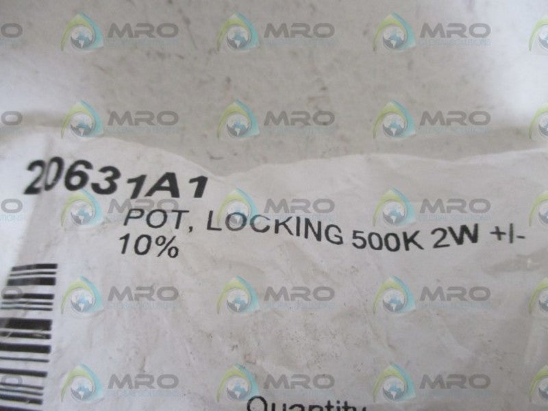 AUTOMATED 20631A1 POTENTIOMETER  NSMP