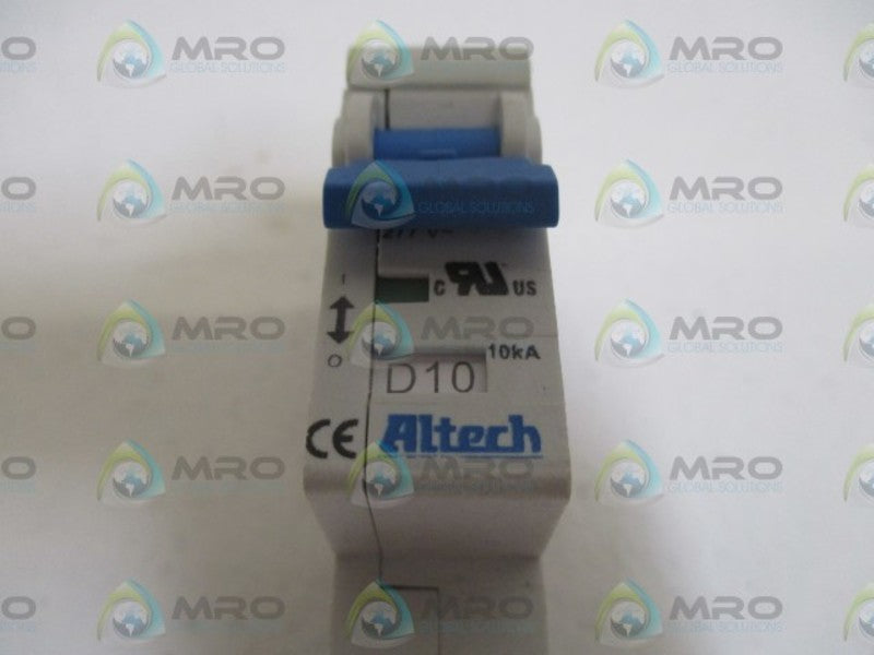 ALTECH 1DU10R 1-POLE CIRCUIT BREAKER  NSNP