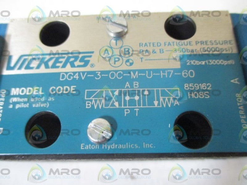 VICKERS DG4V-3-OC-M-U-H7-60 SOLENOID VALVE  NSNP