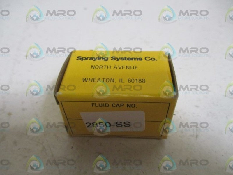 SPRAYING SYSTEMS CO. 2850-SS FLUID CAP  NSMP