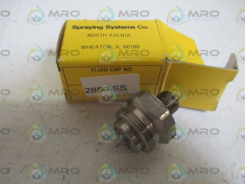 SPRAYING SYSTEMS CO. 2850-SS FLUID CAP  NSMP