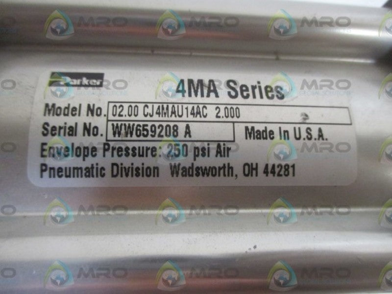 PARKER 02.00 CJ4MAU14AC 2.000 PNEUMATIC CYLINDER  NSNP