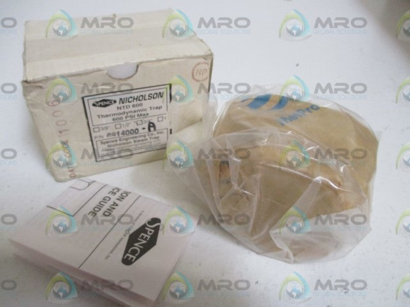 SPENCE 6914000-A 3/4" THERMODYNAMIC TRAP  NSMP